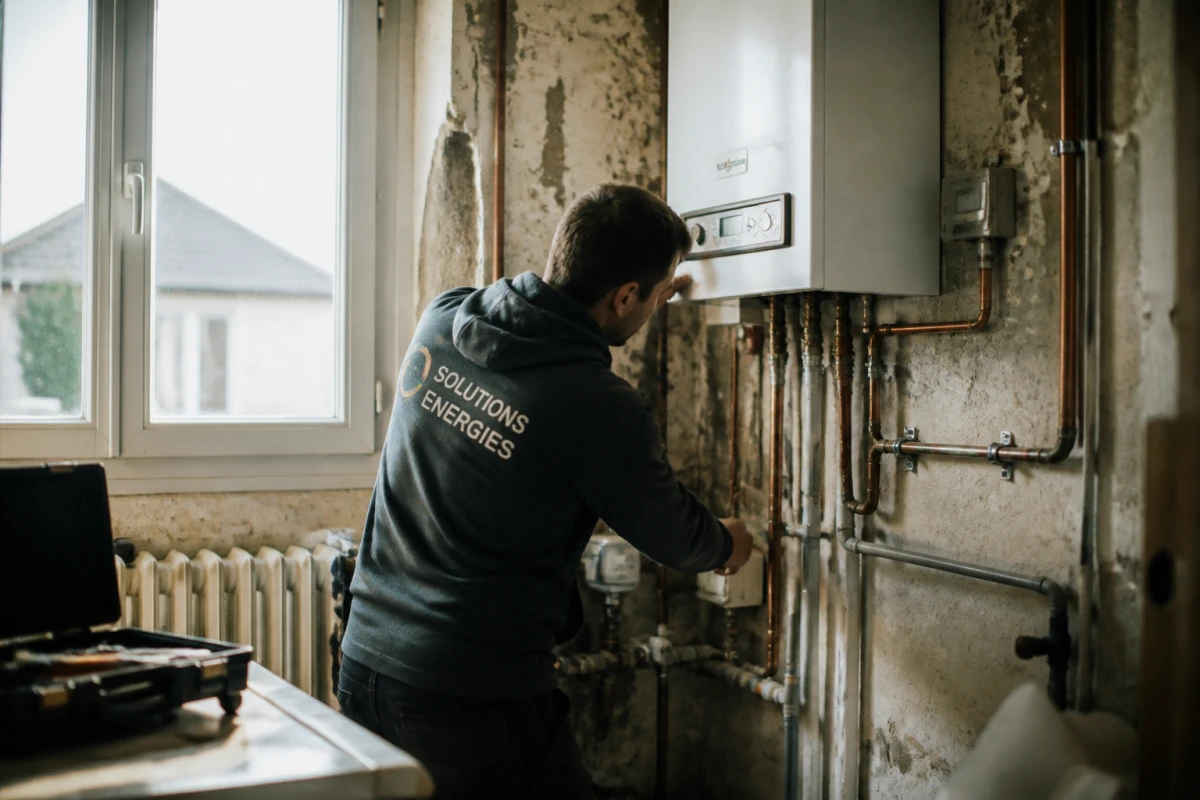 Chaudière à condensation Angers