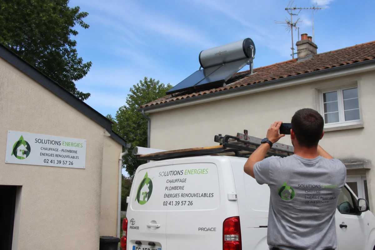 Chauffe-eau solaire Angers