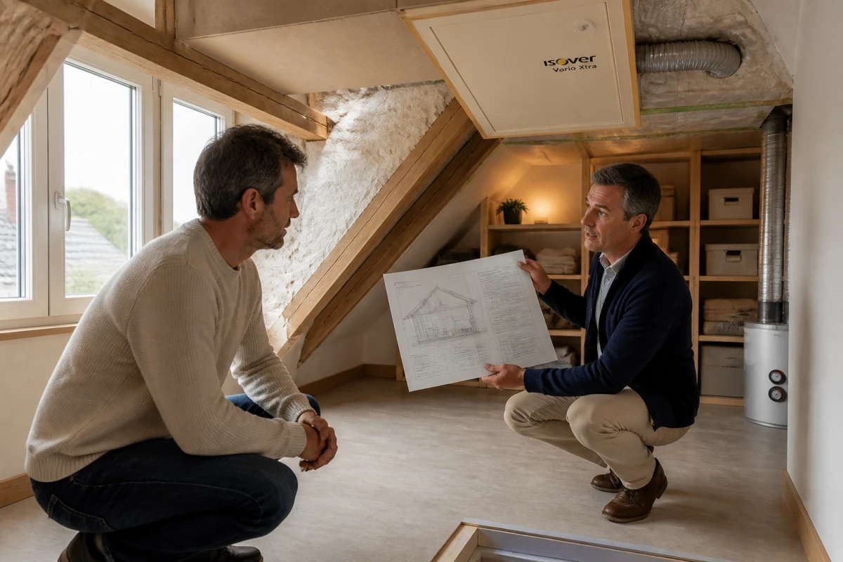 économie énergie isolation combles maison Angers