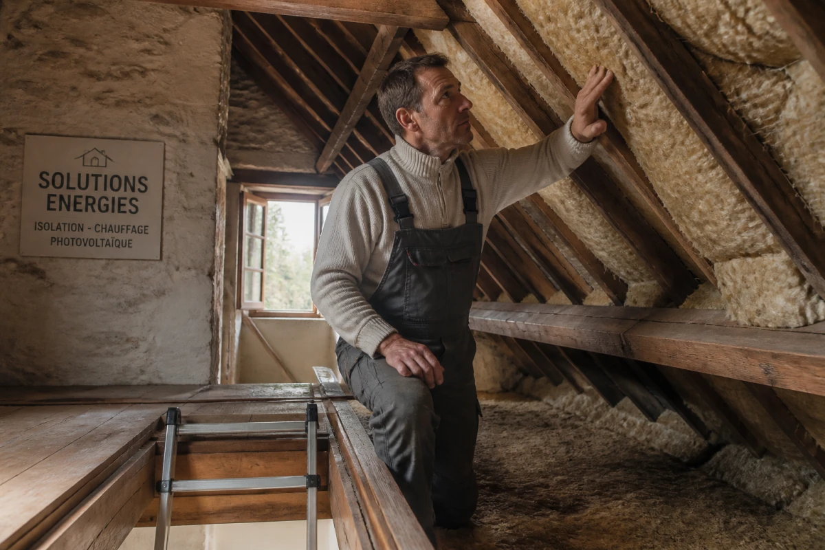 Isolation des combles Angers