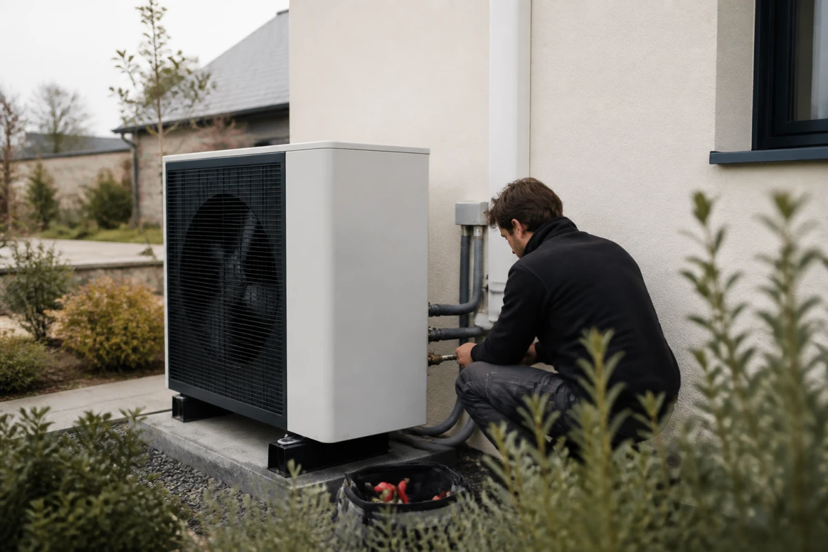 Pompe à chaleur air eau Angers