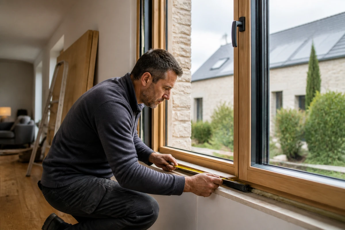 Pose de fenêtres Angers
