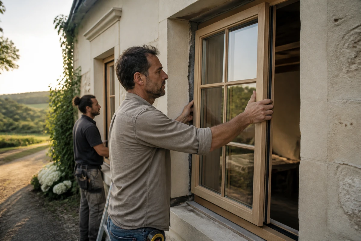 Pose de fenêtres Cholet