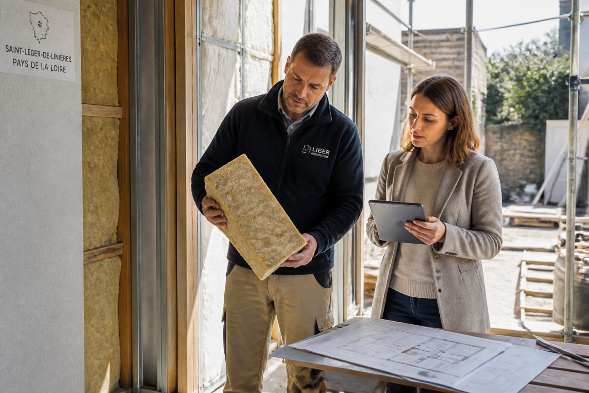 Rénovation energetique Murs érigné